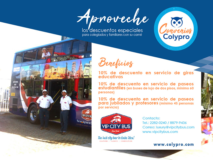 Convenio VIP City Bus
